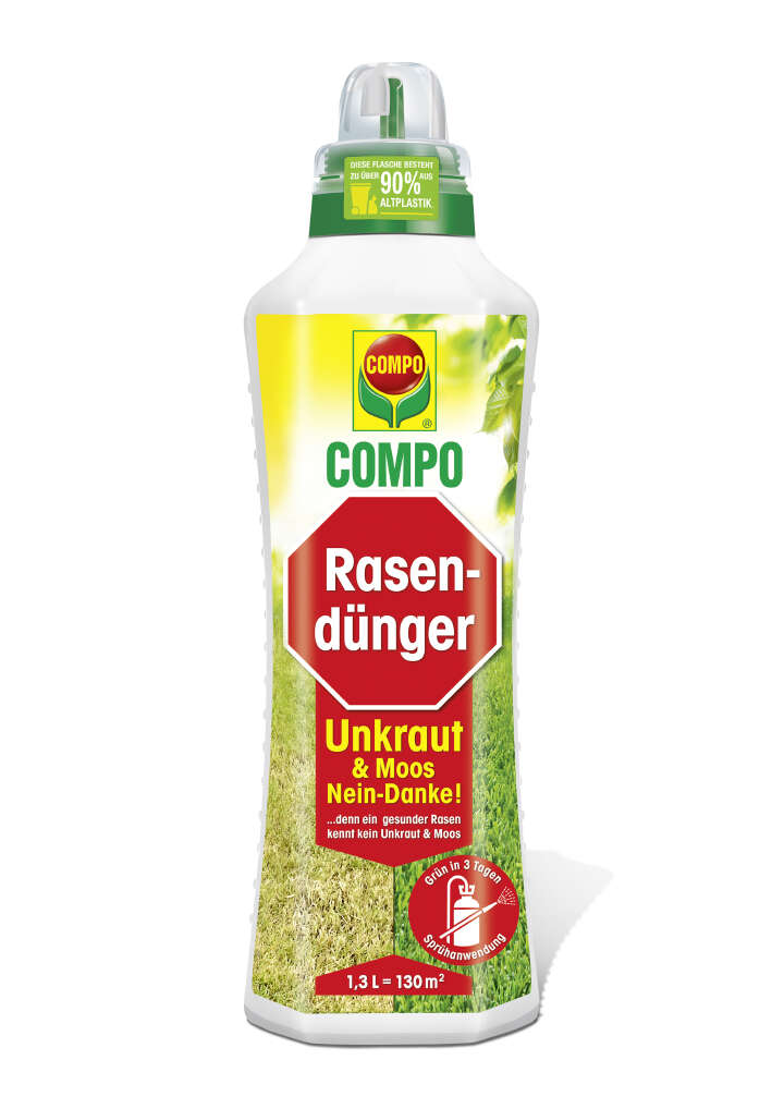 COMPO Rasendünger Unkraut & Moos – Nein danke!